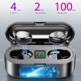 thumbnail image 2 of F9 TWS Auriculares inalámbricos compatibles con Bluetooth 5.0 Auriculares deportivos en la oreja Ehuebsd Para estrenar, 2 of 9