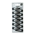 thumbnail image 3 of (6 pack) Equate Hair Snap Clips, 12 Count, Black, For Small Sections of Hair or Intricate Hairstyles, 3 of 6