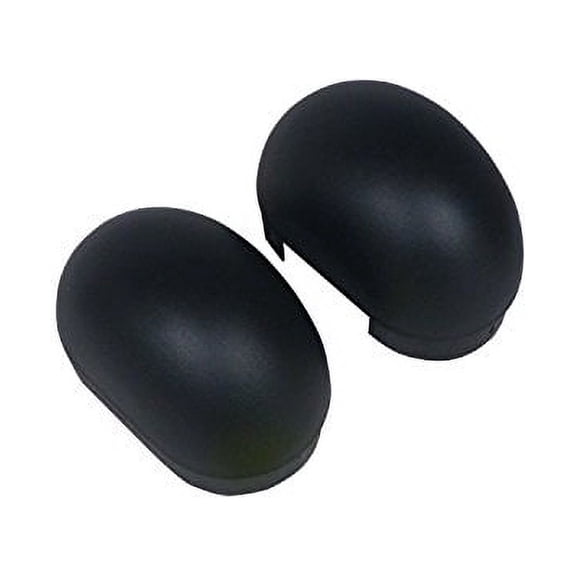 Westin 22-5003 Black 4" Oval Tube End Cap Kit