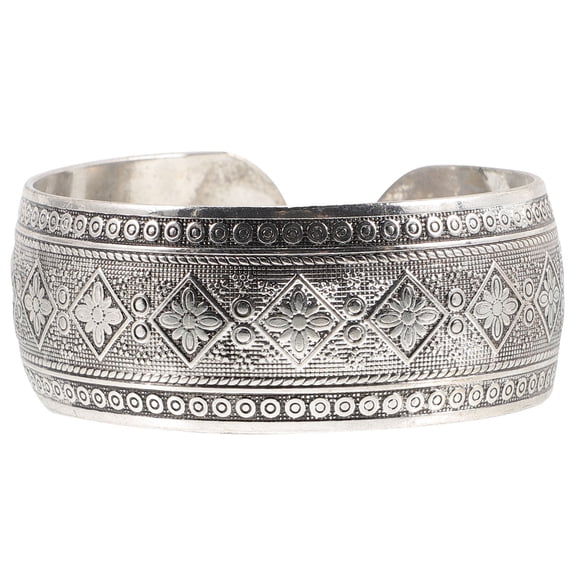 NICEXMAS Vintage Bangles Open Bangle Retro 1Pcs Chunky Jewelry for Women