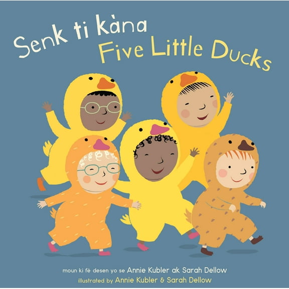 Baby Rhyme Time (Haitian Creole/English) Senk Ti Kàna/Five Little Ducks, (Board Book)
