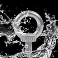 thumbnail image 4 of 10 Eye Bolt 304 Stainless Steel Male Thread Lifting Ring Eyebolt Screws Machinery Shoulder 2pcs, 4 of 5