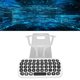 thumbnail image 5 of Teclado Gamepad Inalámbrico, Teclado Controlador ABS Plug And Play Con Cable De Carga Para Escribir LHCER Keyboard for PS5 Wireless Controller, 5 of 8