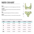 thumbnail image 6 of Daiia Blue Rabbit Women's Bikini Set Two Piece Swimsuit High Waisted Bikini Adjustable Straps Bikini Perfect for Beach, Pool, and Summer Vacation-Medium, 6 of 9