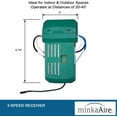 thumbnail image 2 of Minka Aire RCS223L Accessory - 5.75" Hand Held Remote Control for LED Reciever, Grey Finish, 2 of 8