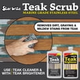 thumbnail image 3 of Star brite Marine Grade Stainless Steel Teak Scrub, 3 of 5