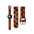 thumbnail image 1 of Grinch Christmas Decorations Christmas Series Printed 20mm Watch Strap, 1 of 4