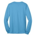 thumbnail image 6 of Yellow Rooster Men's Long Sleeve Core Blend T-Shirts Aquatic Blue L, 6 of 6