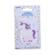 DDI 2340339 Single Unicorn Shaped Candle, White - Case of 36