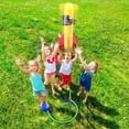 thumbnail image 4 of Lanzadores de cohetes para niños con 6 cohetes de espuma, actividades de verano al aire libre para jugar al aire libre, regalos de juguetes para niños y niñas de 2, 3, 4, 5, 6, 7, 8 y más brillar Electrónica, 4 of 5