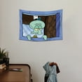 thumbnail image 4 of Large Funny Octopus Cartoon Tapestry Wall Hanging Window Design for Bedroom Home Decor Size 3x4 Feet College Dorm Room Man Cave Frat Wall Outdoor Flag Size 48x36 Inches, 4 of 7