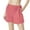 Watermelon Red, variant on ABATAB Women Casual Shorts Comfy Elastic Waist Solid Shorts Summer Pull on Lightweight Lounge Shorts with Pockets