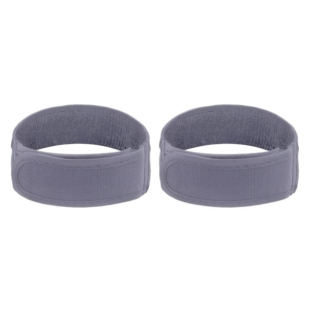 Cinturón elástico Unisex ajustable Qarigey 2 piezas con hebilla de tela transpirable gris