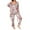 White, variant on Vetsdori Long Sleeve Pajamas Sets for Women Lightweight Casual Nightwear,3 Pieces Sleepwear Soft Homewear Womens Pajamas Pj Sets