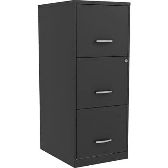 SOHO 18" 3-Drawer Vertical File Dimensions (L x W x H) 21.80 x 18.00 x 41.75 IN