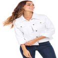 thumbnail image 2 of SKYLINEWEARS Women Denim Jacket Button UP Long Sleeve Ladies Stretch Trucker Jean Jackets, 2 of 5