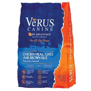 verus canine dog food