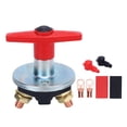 thumbnail image 2 of Kit de Aislador de Batería, 2 Terminales de Cobre Interruptor de Desconexión Kit de Aislador M10 DC 12V-60V 300A PARA CAMIONES, 2 of 7