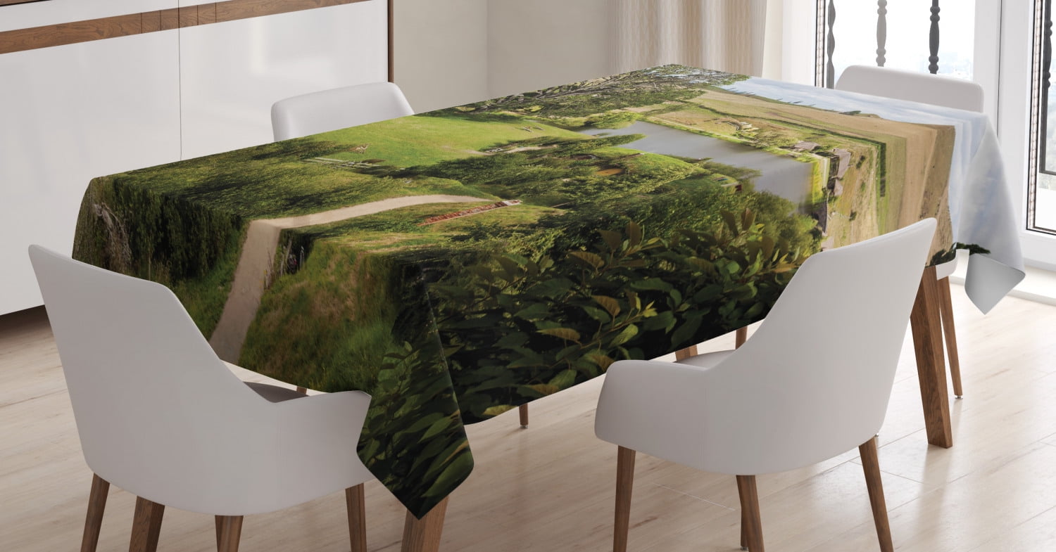 ABAKUHAUS Arazzo geometrico, motivi geometrici irregolari ripetitivi, tessuto satinato setoso per soggiorno e camera da letto