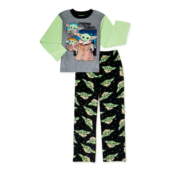 Star Wars Boys Fleece Pajama Set, 2-Piece, Sizes 4-10