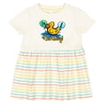 thumbnail image 3 of Inktastic Ducky 1st Birthday Girls Baby Dress, 3 of 5