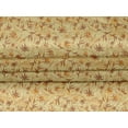thumbnail image 4 of oneOone Velvet Light Brown Fabric Batik Dress Material Fabric Print Fabric By The Yard 58 Inch Wide, 4 of 5