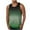 🔥 Army Green, variant on Tank Tops for Men and Sleeveless Crew Neck Summer Shirts Solid Color Basketball Loose Oversized Mens Undershirts Hawaiian for Casual Streetwear L