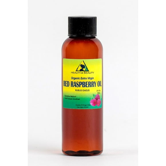Red raspberry seed oil unrefined organic extra virgin cold pressed pure 2 oz