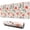 Pioneer Flower Floral-2, variant on Long Mouse Pads for Desk,Pioneer Flower Floral Print Pattern Desk Mats on Top Of Desks, Desk Mouse Pad Extra Large with 3mm Non-Slip Base and Stitched Edge for Gaming,Office,Work,Home 31.5"x11.8"