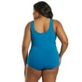 thumbnail image 5 of Sporti Plus Size HydroLast Chlorine Resistant One Piece, High Cut, Removable Cup (Women's Plus), 5 of 10