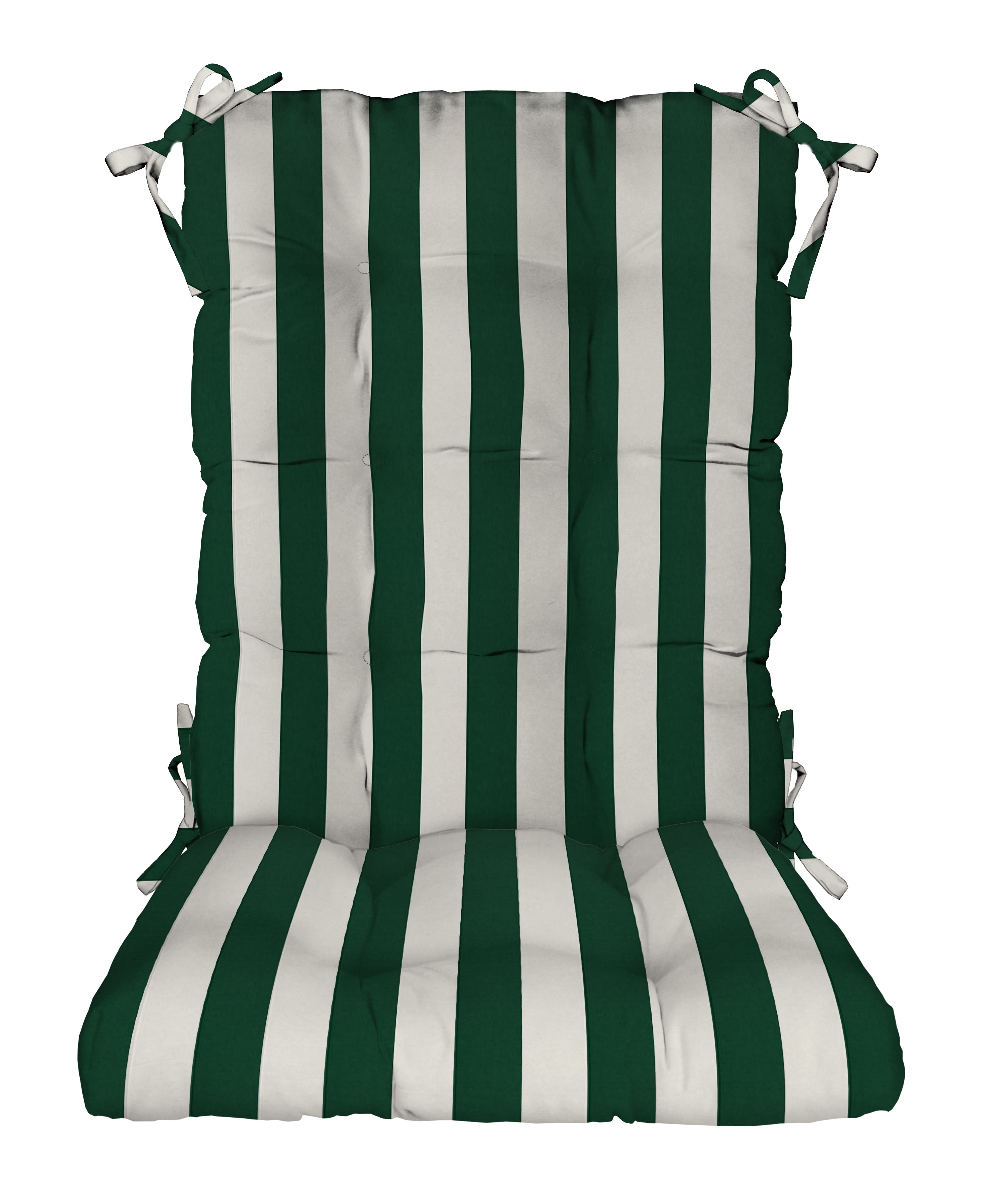 RSH Décor Indoor Outdoor Tufted Rocker Rocking Chair Pad Cushions