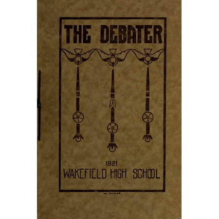 (Custom Reprint) Yearbook: 1921 Wakefield High School - Oracle Yearbook (Wakefield, MA)