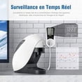 thumbnail image 5 of Toma de corriente para medidor de energía, vatímetro que mide el consumo eléctrico, con 7 modos de monitoreo, protección contra sobrecarga, 3680 W (2 paquetes), 5 of 5