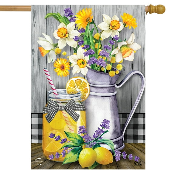 Briarwood Lane Lemonade Summer House Flag