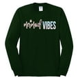 thumbnail image 2 of Mermaid Vibes Cute Shimmer | Mens Fashion Long Sleeve T-Shirt, Forest Green, Large, 2 of 3