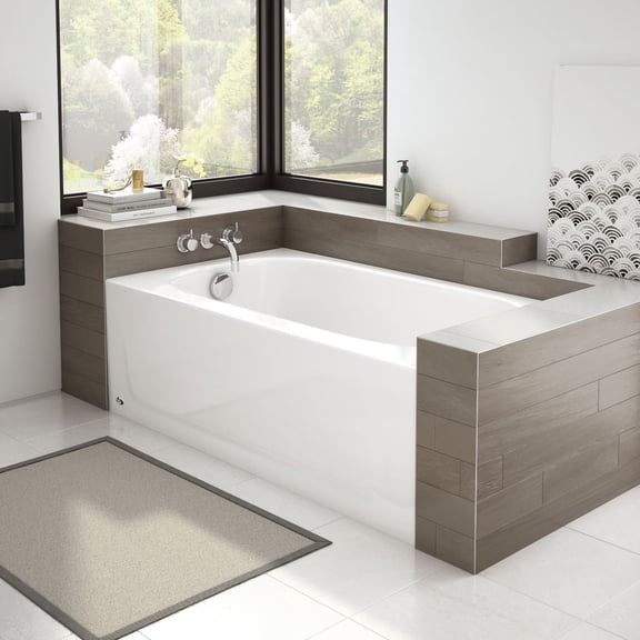 54 inch(s) Pendant White Left Hand Bath Tub