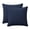 Indigo, variant on Lexington Black Square Outdoor Throw Pillow （Set of 2)
