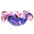 thumbnail image 4 of GlassOfVenice Murano Glass Sommerso Centerpiece Bowl - Rose and Blue, 4 of 9