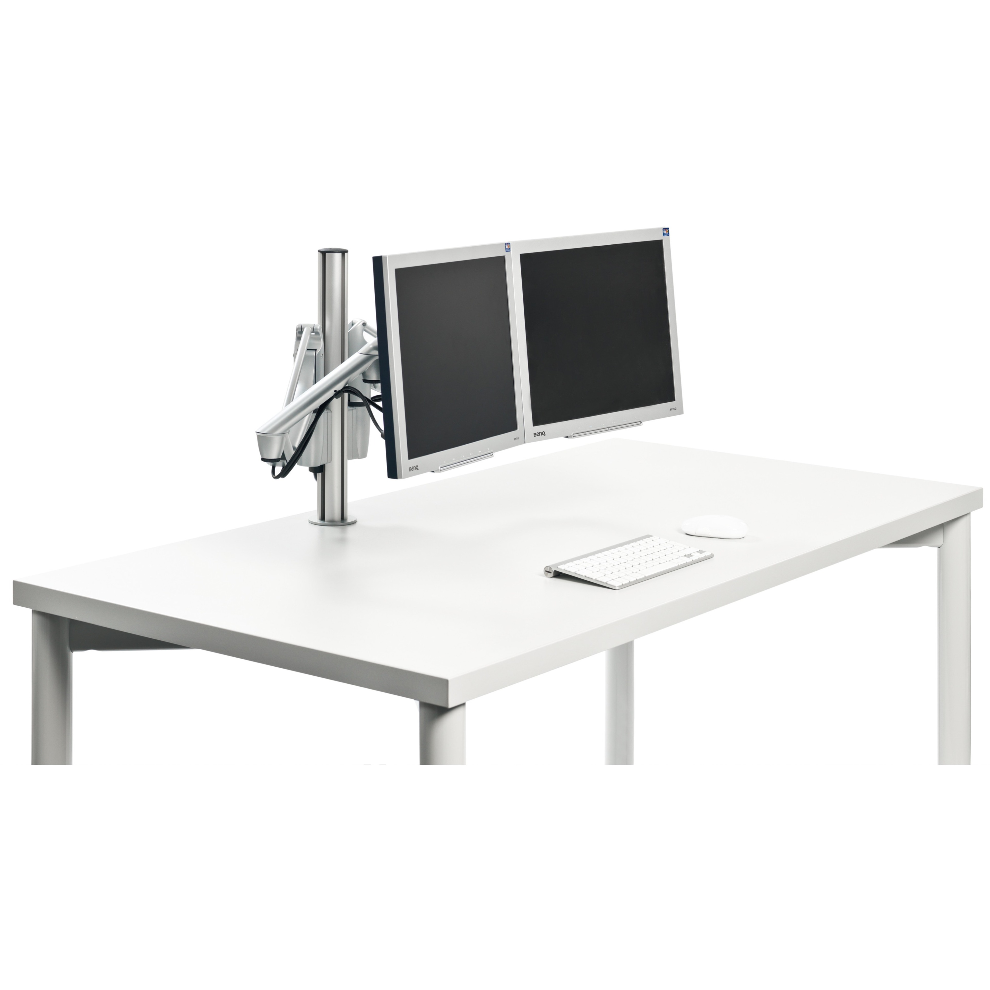 Novus LiftTEC? Comfort Duo dual height adjustable Monitor Arms