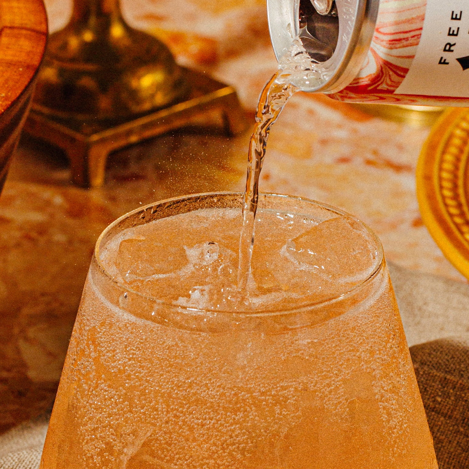 FREE AF Non-Alcoholic Drinks Tasting Pack | Alcohol Alternative Sparkling Cocktails with AFTERGLOW Botanical Warmth | Gluten-Free, Low-Calorie | 8.4 oz Cans (6-Pack)