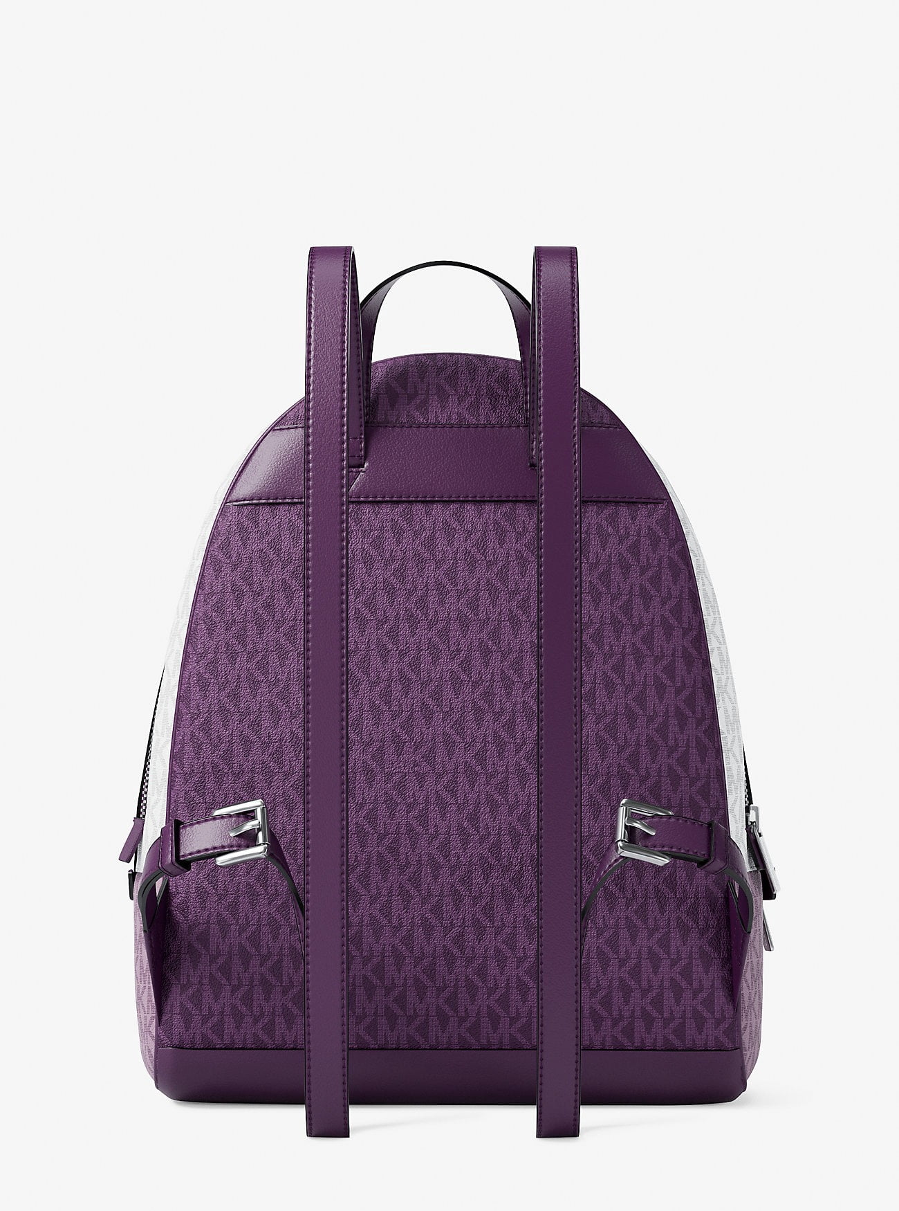 Michael Kors Outlet Rhea Medium Color-Block Signature Logo 