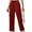 D1-Red, variant on Chiclily Women Wide Leg Pants Lightweight Quick Dry Cargo Sweatpants with 4 Pockets, Red XL