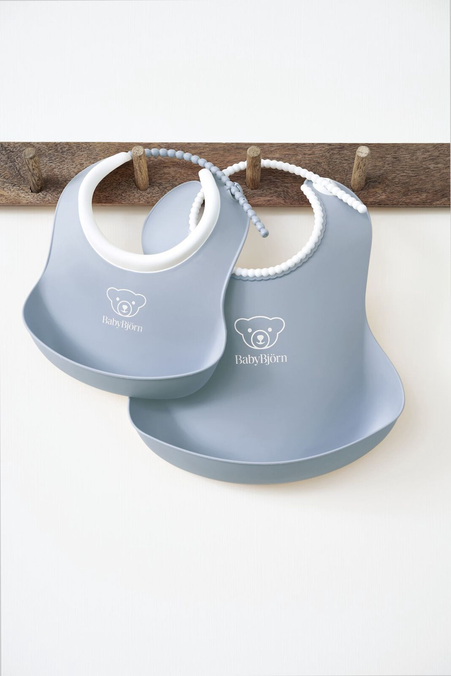 BABYBJÖRN Feeding Bib Set - Powder Blue