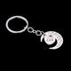 thumbnail image 4 of Llavero Colgante Corazón Sunnimix Split Palabra Tallada Dad Plata, 4 of 8