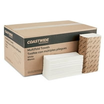 Staples Coastwide Professional Multifold Paper Towels 1-ply 250 Sheets/Pack 16 Packs/Carton