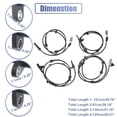thumbnail image 3 of Sensor de velocidad de la rueda del sensor ABS delantero izquierdo derecho trasero izquierdo derecho del coche No.47900ZX70A apto para Nissan Maxima 3.5L 2010-2014, 3 of 6