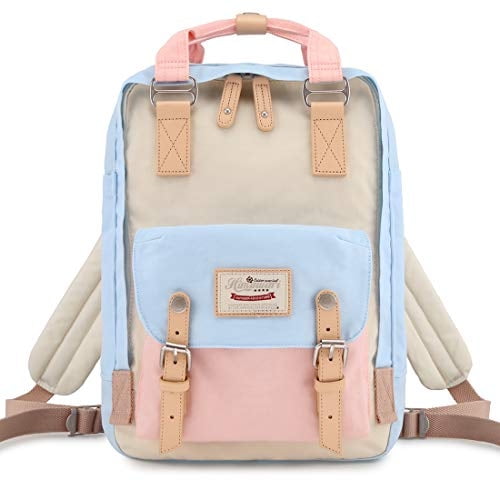 Mochila Himawari/Mochila impermeable 14.9 Bolso viaje mujeres universit., portátil 14 pulg. estudiantes (HM-38#)