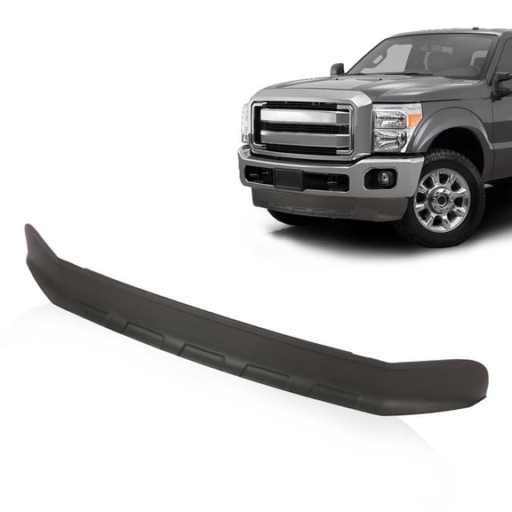 PIT66 Front Bumper Lower Valance Fit For 2011-2016 Ford F-250 F-350 F-450 Super Duty (submodel: King Ranch, Lariat, XL, XLT) Textured #BC3Z17626BA