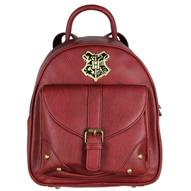 Harry Potter Hogwarts  Crest Faux Leather Mini Backpack