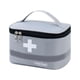thumbnail image 1 of Bolsa de primeros auxilios, bolsa médica vacía, organizador portátil y compacto para maletín de transporte, bolsa médica M Gray, 1 of 9